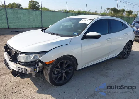 2017 Honda Civic Sport из США, поврежденный, VIN SHHFK7H41HU430152